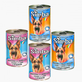 SIMBA DOG FOOD ASSTD 4X415GM اكل كلب 4x415جرام