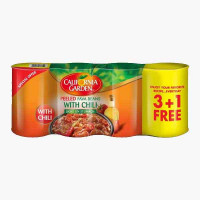 CALIFRONIA GARDEN PEELED FOUL  450GM 3+1 OFFER فول..