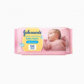 J&J BABY REFILL WIPES 56S جونسون مناديل ناعمة ومطهرة للاطفال 56 حبة