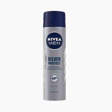 NIVEA DEO SILVER PROTECT M 150ML يحارب رائحة الجسم 150ملي