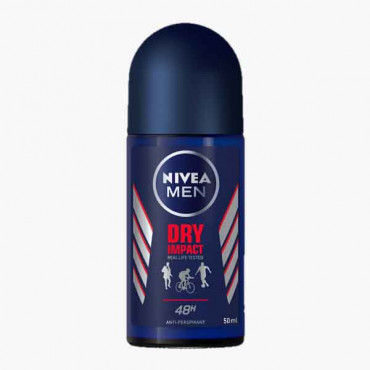 NIVEA ROLL-ON DEO MEN-DRY 50ML مزيل  رائحة العرق للسيدات 50ملي