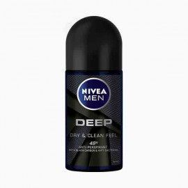 NIVEA MEN DEO DEEP ROLL ON 200 ML نيفيا مزيل العرق  ديب امباكت 200 مل
