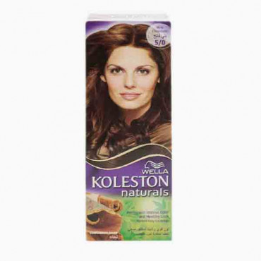 KOLESTON NATURALS 5/0 MILK CHOCOLATE 110ML كريم صبغ الشعر 110ملي