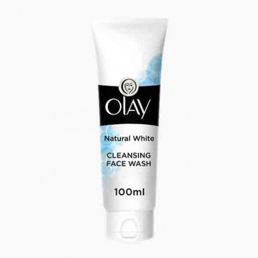 OLAY NATURAL WHITE FACE WASH APPLE 100GM 0