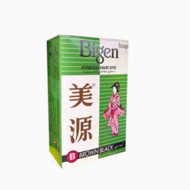 BIGEN POWDER BLACK BROWN B&C بيجين مسحوق صبغ الشعر البني 6غم