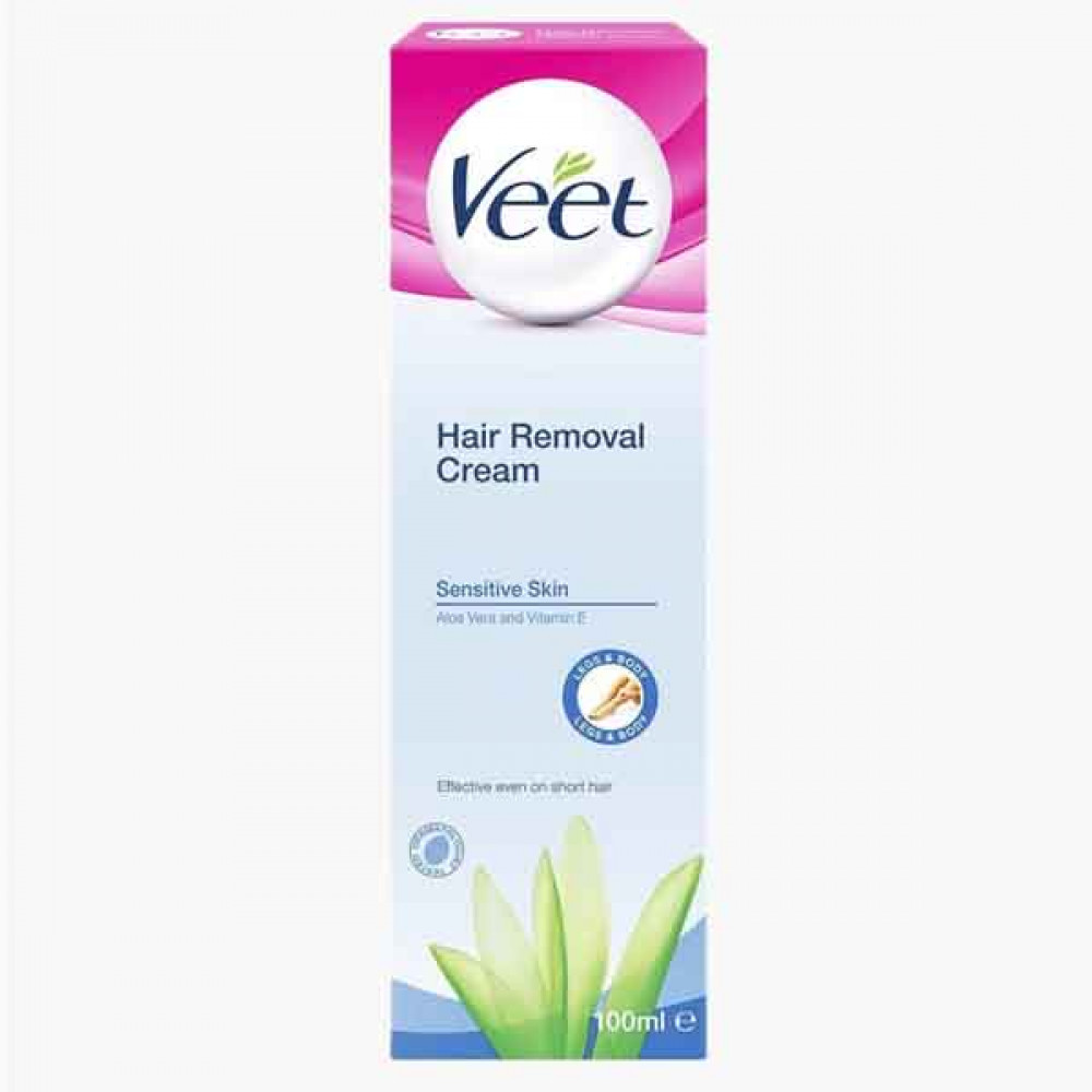 VEET CREAM SENSITIVE100ML فيت كريم إزالة الشعر100ملي