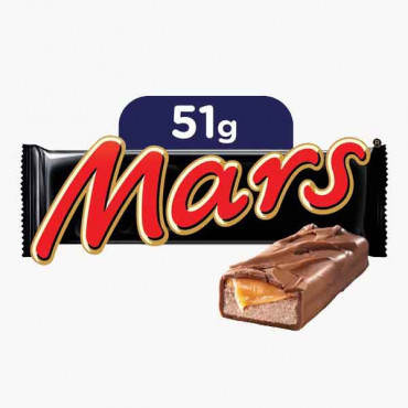 MARS CHOCOLATE BAR 51G شوكلاته مارس51ج
