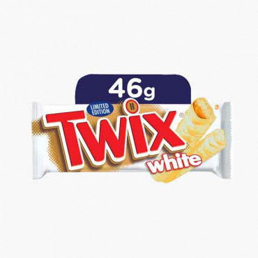 TWIX WHITE 46GM حلاوة تويكس 50جرام