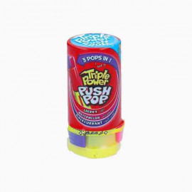BAZOOKA T.P PUSH POP WTR CHERRY 34 GM حلوى بالكرز بازوكا 34 غرام