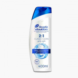 HEAD & SHOULDER SHAMPOO CLASSIC CLEAN 400ML هيد اند شولدرز شامبو /نظيف وانيق 400 مل
