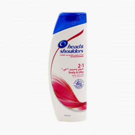 HEAD &SHOULDER SHAMPOO LIVELY & SILKY  400ML هيد اند شولدرز شامبو / حيوي وحريري 400 مل