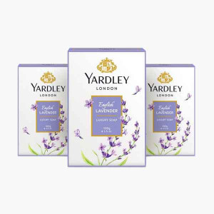 YARDLEY SOAP LAVENDER 3X100GM ياردلي صابون لافندر ..