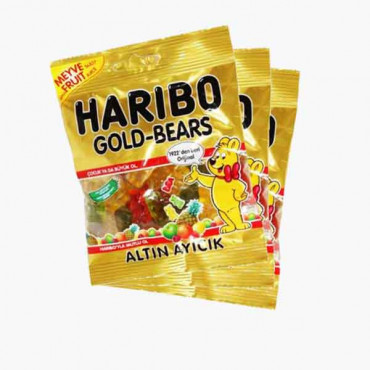 HARIBO GOLD BEAR+HAPPY COLA 3X80GM 0