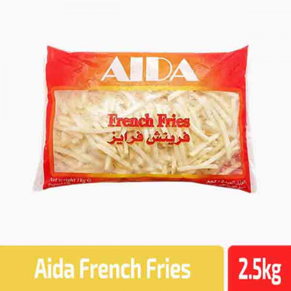 AIDA FRENCH FRIES 2.5KG بطاطس عائدا2.5كجم