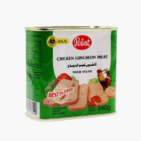 ROBERT CHICKEN LUNCHEON MEAT H/S 340GM لحم لنشون د..