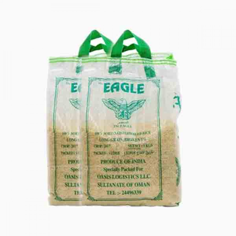 EAGLE INDIAN PARBOILED RICE 2X5KG 0