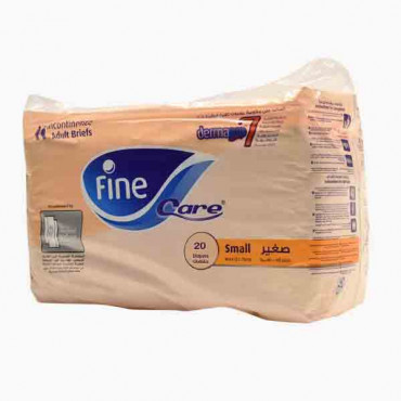 FINE ADULT DIAPERS SMALL 18S (51-75) 0