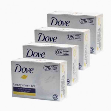 DOVE SOAP ASSTD 4X135GM 10%OFF امصابون دووف 135x4 جرام