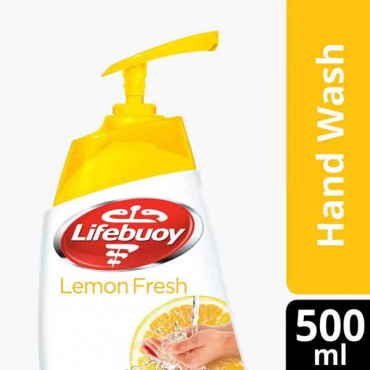 LIFEBUOY HAND WASH LEMON FRESH 500 ML صابون غسيل اليد ليمون 500ملي