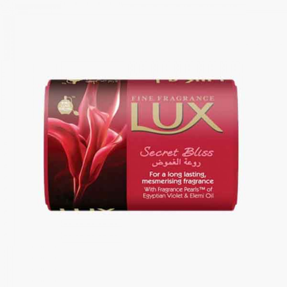 LUX BAR SECRET BLISS FLOWERBOMB 170GM صابون لوكس روعة الغموض 170جرام