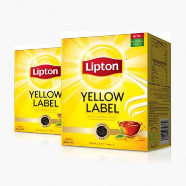 LIPTON YLTP GULF TEA PACKET 2X400GM ليبتون شاي 400 جرام*2
