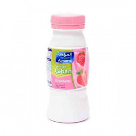 ALMARAI MAHER FLV LABAN STRAWBERRY 180ML لبن فراولة المراعي 180مل