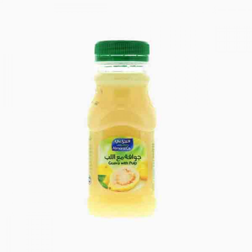 ALMARAI GUAVA +PULP JUICE200 ML عصير جوافة&لب المراعي 200مل