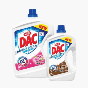 DAC DISINFECTANTE 3 LTR +1.5  ASSTD FREE مطهر متنو..