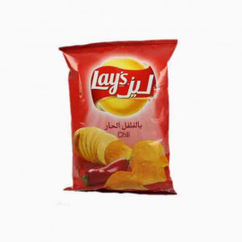 LAYS CHIPS CHILLI 48 GM بطاطس ليز بالفلفل 48 غم
