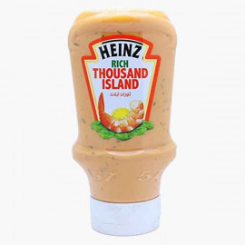 HEINZ MAYONNAISE1000 ISLAND DRESSING 400 ML هاينيز مايونيز 1000 ايسلاند دريسينج 400