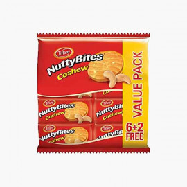 TIFFANY BITES CASHEW 8X81 GM VALUE PAC بسكويت كاجو تيفاني 8×90جرام