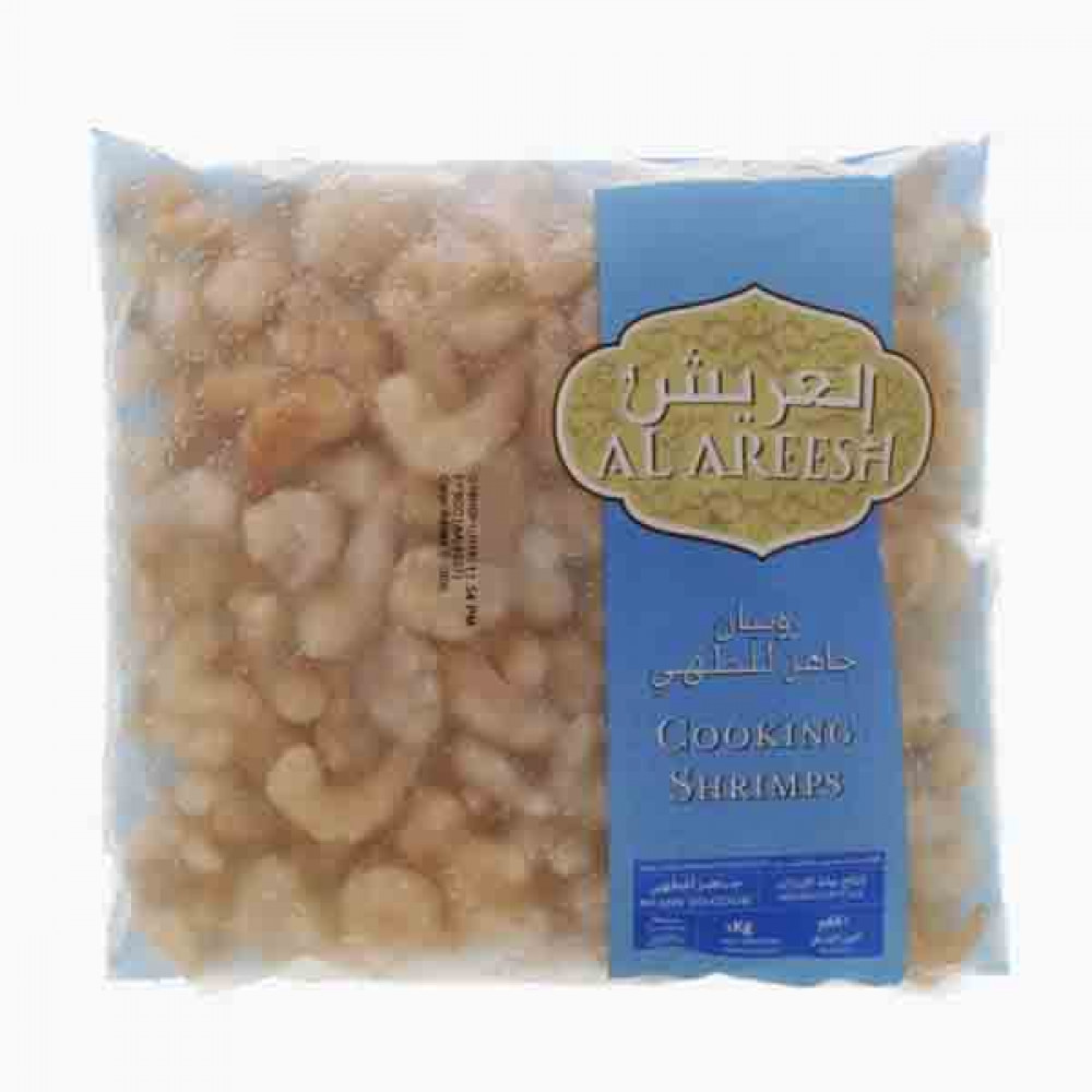 AL AREESH COOKING SHRIMPS 1KG روبيان طلخ الاريش 1كجم