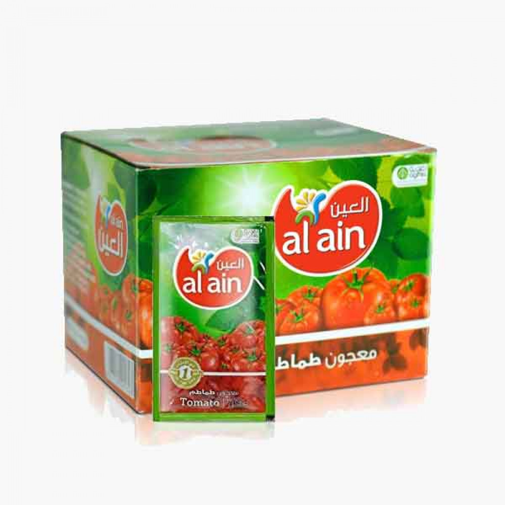 AL AIN TOMATO PASTE POUCH 70GM معجون طماطم العين 70جرام