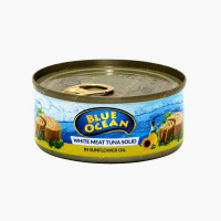 BLUE OCEAN TUNA FISH SOLID SUNFL OIL3X160 GM OFFER..
