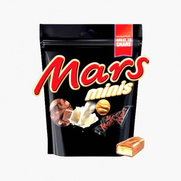MARS MINIS 234 GM شوكولاتة مارس صغيرة 234 غم 