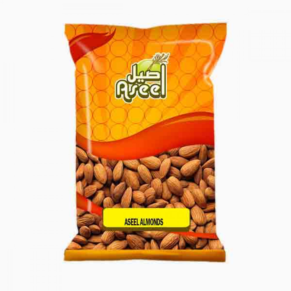 ASEEL ALMONDS 500GM لوز اصيل 500جرام