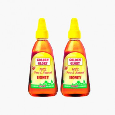 GOLDEN GLORY HONEY PURE SQUEEZE 2X375 GM عسل نقي جولدن جلوري 2×375جرام