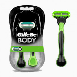 GILLETTE BODY DISPO 3 جيليت شفرات الحلاقة 3 حبات