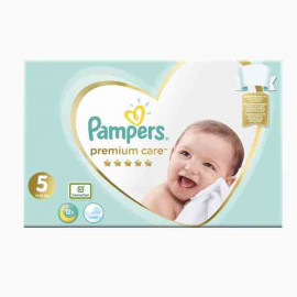 PAMPERS PC S5 1X84 MB حفاضات بامبرز جونير 84 قطعة