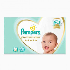 PAMPERS PC S4 1X100 MB حفاضات بامبرز بريميام كير كبيرة 100 قطعة