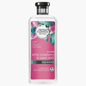 HE SHMP WHITE STRAWBERRY&MINT 400ML هيربل اسنسز شا..