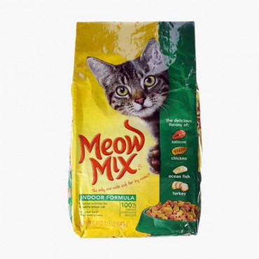 MEOWMIX INDOOR FORMULA BAG 1.42KG اكل القطط مياو ميكس  1.42 كغ 