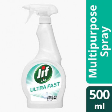 JIF ULTRA FAST MULTP SPRAY 500 ML جف منظف متعدد الاستعمالات  500 مل 
