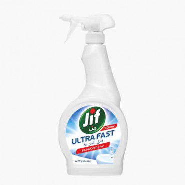 JIF ULTRA FAST BATH SPRAY 500 ML جف منظف الحمام بخاخ 500 مل 