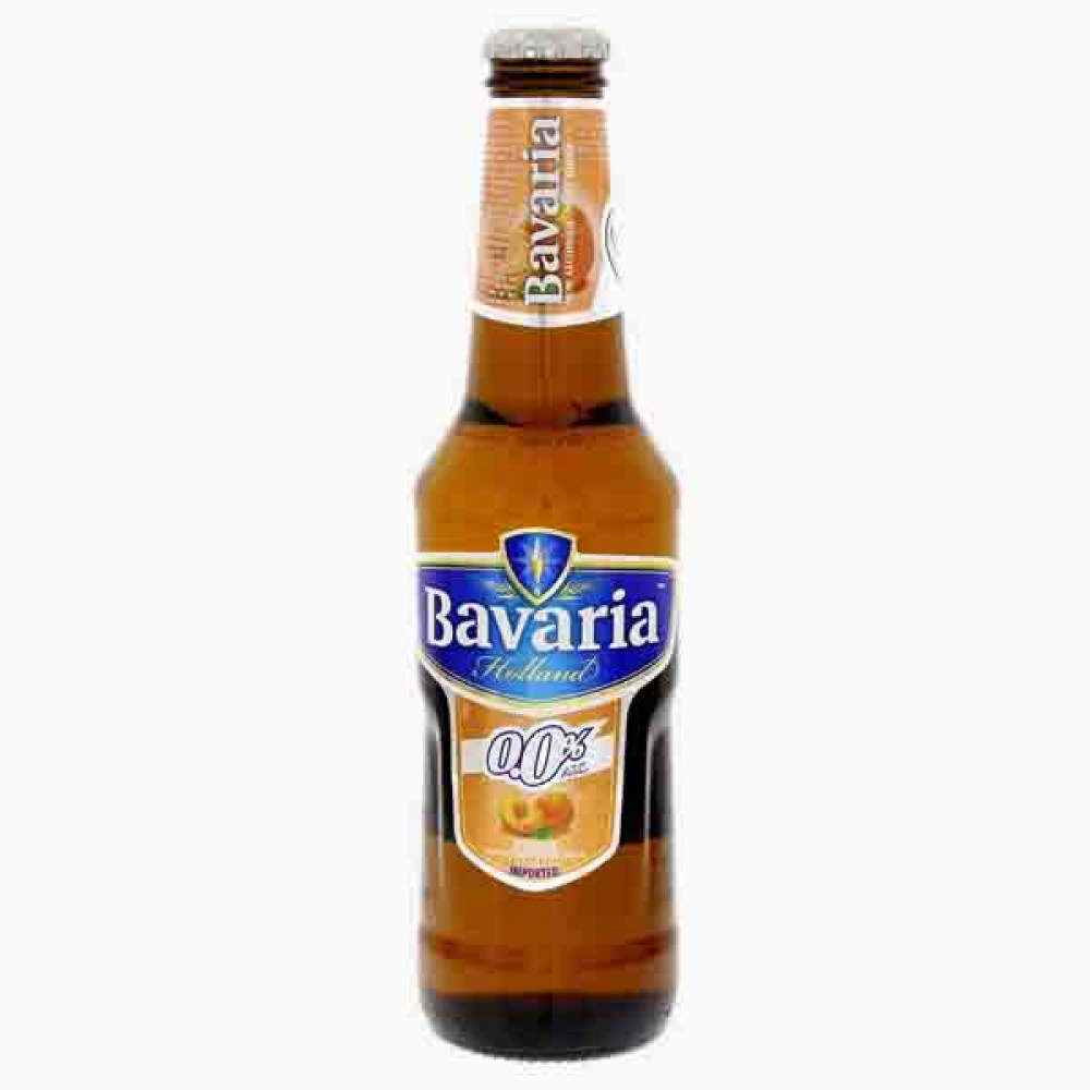 BAVERIA NON ALCHOHOLIC BEER PEACH 330 ML بافيريا بيرة غير كحولية نكهة الخوخ 330ملي