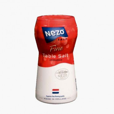 NEZO SALT IODISED BOTTLE RED 600GM ملح نيزو 600جرام