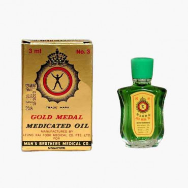 GOLD MEDAL MEDICATED OIL 3ML 0