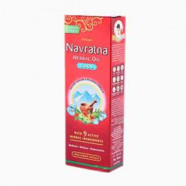 HIMANI NAVRATNA OIL W9 ACTIVE HERBAL ING 300ML زيت الشعر بالاعشاب هيماني نافراتنا 300 مل