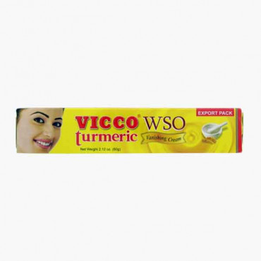 VICCO TURMERIC VANISHING CREAM W/OUT S.OIL 60GM 0