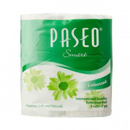 PASEO TOILET ROLL (2PL) 200 SHT باسيو مناديل الحمام 10 رول 220 حبة